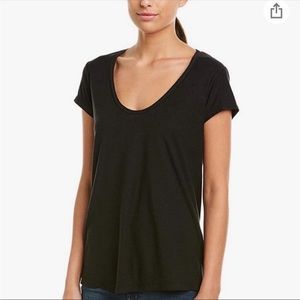 Standard James Perse Black Short Sleeve TShirt Sz 3 - Large